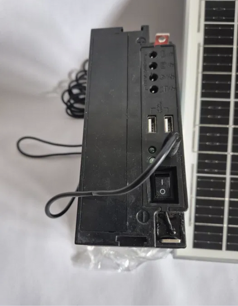 Автономный солнечный набор для электрических пастухов 12V: 20W панель, АКБ 12Ah, 3 LED лампы, 3 USB (MF1420) MF1420 фото