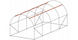 Садовая пленочная теплица,армированная 12,5 м&sup2; 2,5X5X2 Ekspand TFO19-2,5X5X2-2-Z с двумя входами, оцинкованная TFO19-2,5X5X2-2-Z фото 12