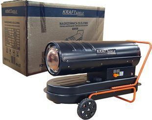 Пушка тепловая дизельная 60 кВт Kraft&Dele KD11712 1100 м&sup3;/ч для больших помещений KD11712 фото