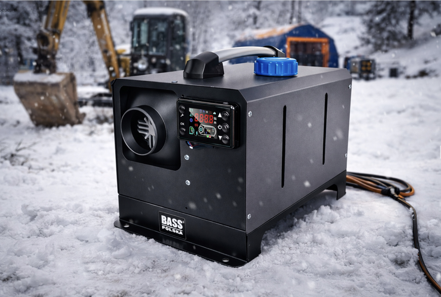 Автономный дизельный обогреватель 9 Kwt 12/24/230V Bass Polska 4170  4170 фото