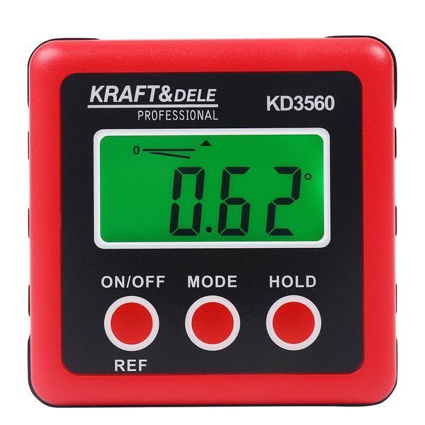 Цифровой электронный транспортир с магнитом Kraft&Dele KD3560 для точных измерений KD3560 фото