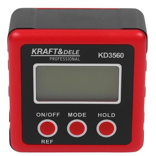 Цифровой электронный транспортир с магнитом Kraft&Dele KD3560 для точных измерений KD3560 фото