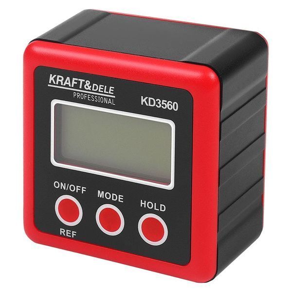Цифровой электронный транспортир с магнитом Kraft&Dele KD3560 для точных измерений KD3560 фото