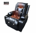 Массажное кожаное кресло, черное Bass Polska BH 30040 RELAX с массажем спины, поясницы и ног, с функцией качания BH 30040 фото 8