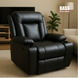 Массажное кожаное кресло, черное Bass Polska BH 30040 RELAX с массажем спины, поясницы и ног, с функцией качания BH 30040 фото 2