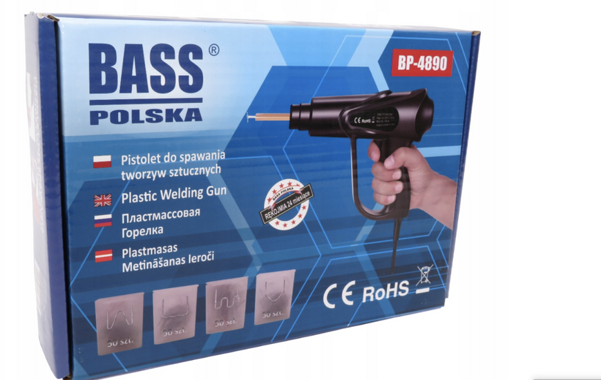 Паяльник для ремонта бампера и пластика Bass Polska 4890 4890 фото