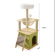 Кігтеточка-комплекс для кота (Cat Tree) з поличками та будиночком, стійка конструкція Volso Y-25 Y-25 фото 3