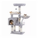 Когтеточка-комплекс для кота (Cat Tree) 110х40х30 см  с полочками и домиком, устойчивая конструкция Volso M2430 M2430 фото 4
