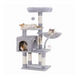 Когтеточка-комплекс для кота (Cat Tree) 110х40х30 см  с полочками и домиком, устойчивая конструкция Volso M2430 M2430 фото 1