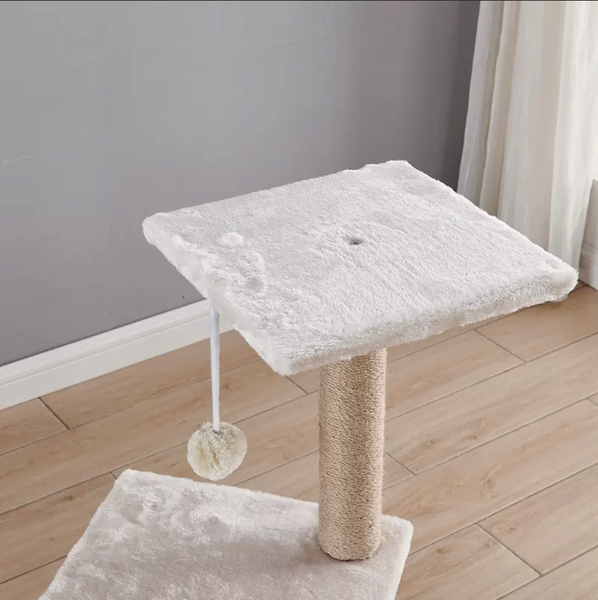 Кігтеточка-комплекс для кота (Cat Tree) з поличками та будиночком, стійка конструкція Volso R2306 R2306 фото