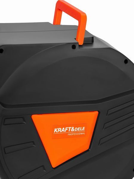 Шланг пневматичний на автоматичній котушці 15 м Kraft&Dele KD2158 для компресора пвх KD2158 фото