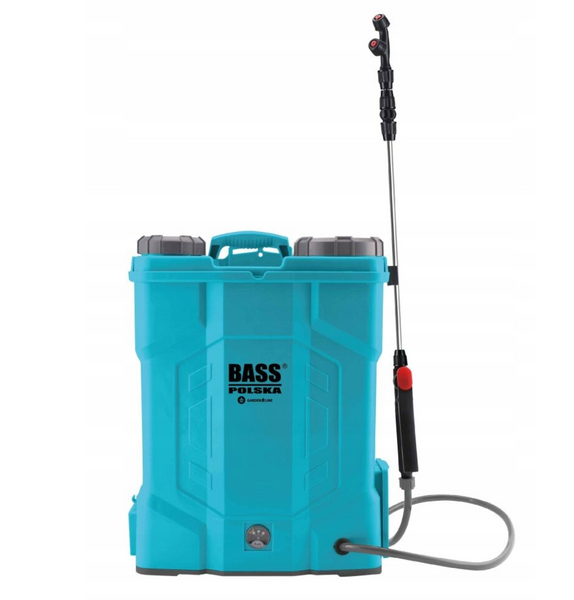 Аккумуляторный опрыскиватель 18 л Bass Polska 8630  ранцевой 12V, с насадкой для распыления гербицидов 8630 фото