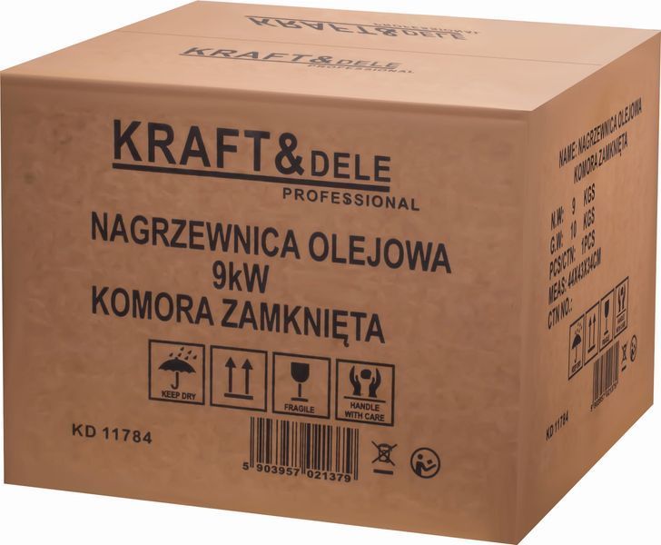 Автономний дизельний обігрівач 9кВт 12/24/220В Kraft&Dele KD11784 Webasto для автомобіля та приміщень KD11784 фото