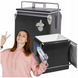 Портативный туристический стальной холодильник в ретро стиле 13 л. ESTI&ESTA CM-3200-B-MP черный  CM-3200-B-MP фото 3