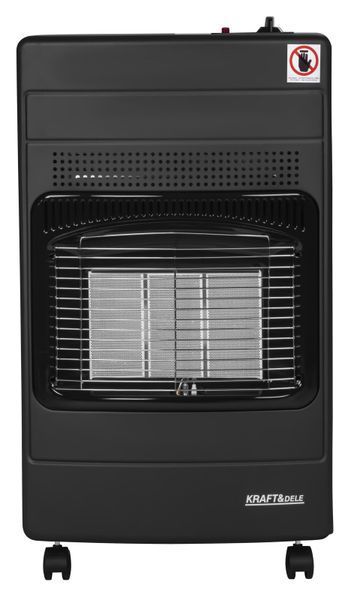 Газовий обігрівач 4200 Вт інфрачервоний Kraft&Dele KD6530 3 режими 1500/2750/4200 Вт для гаража та майстерні KD6530 фото