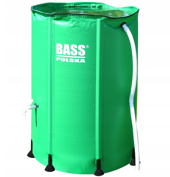 Бочка для дождевой воды, зеленая 390л Bass Polska 7996 резервуар для сбора воды 7996 фото