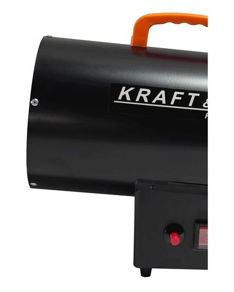 Газовая тепловая пушка 25 кВт Kraft&Dele KD11704 с редуктором и шлангом для состава и мастерской KD11704 фото