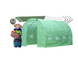 Садовая теплица,парник 10м2 2,5x4x2м Ekspand TFO19-2,5X4X2-2-Z с двумя входами, труба 19мм аромированная пленка,зеленая TFO19-2,5X4X2-2-Z фото 2
