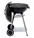 Портативний  вугільний гриль для пікніка GardenLine BBQ5290 з кришкою та колесами, круглий  BBQ5290 фото 8