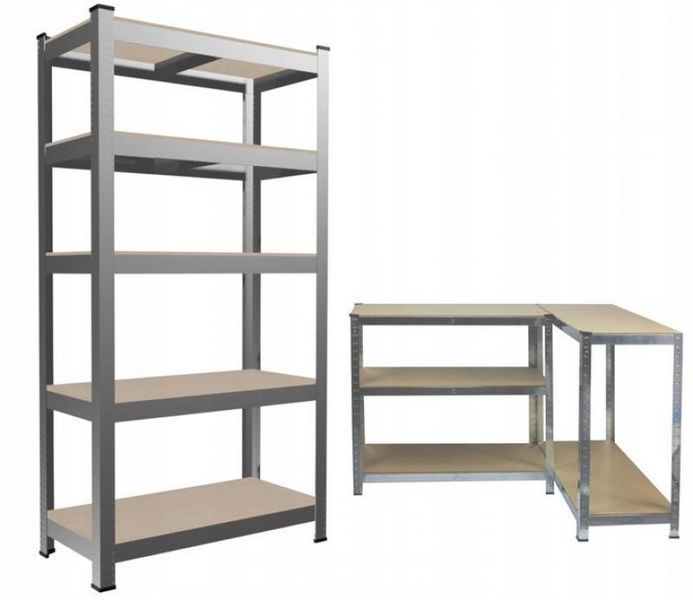 Стелаж металевий на 5 полиць 180 X 90 X 40 см Chomik GardenLine GWI0878 GWI0878 фото