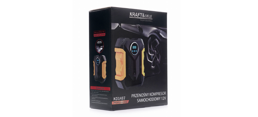 Компрессор автомобильный 12 В KD1487 Kraft&Delе KD1487 фото