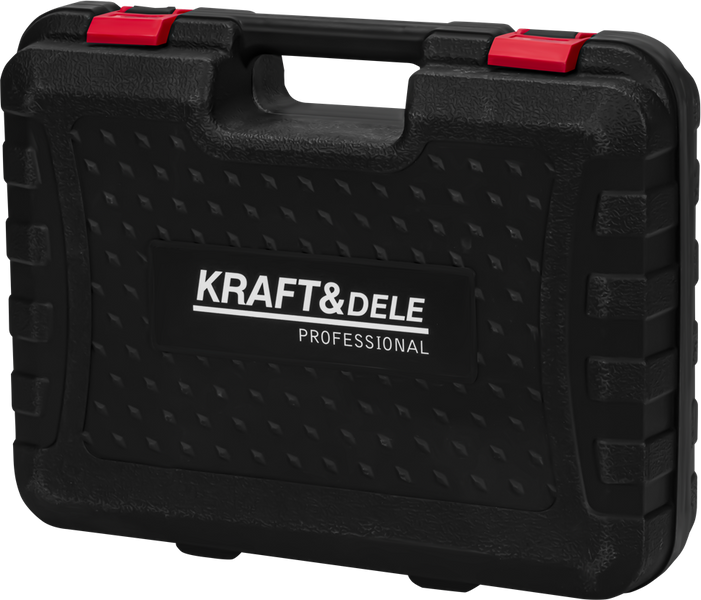 Бездротовий акумуляторний садовий секатор 21 В Kraft&Dele KD5091 з 2 батареями 2 А&middot;год та зарядним пристроєм, в пластиковому кейсі KD5091 фото