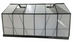 Теплица из поликарбоната 380 x 190 x 195 см 7,5 м&sup2; Bass Polska 85953 , алюминиевый каркас, 4 вентиляционных окна, раздвижная дверь, черная 85953 фото 8