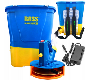 Акумуляторна сівалка-розкидач 20 л 10 м Bass Polska 8561 8561 фото