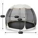 Садовая беседка-павильон MEBEL ELITE Cama ME.CAMA/350/BZ/CZ/T/OGR/Paw 395 см с москитной сеткой, шатер для сада и дачи, бежевая ME.CAMA/350/BZ/CZ/T/OGR/Paw фото 3