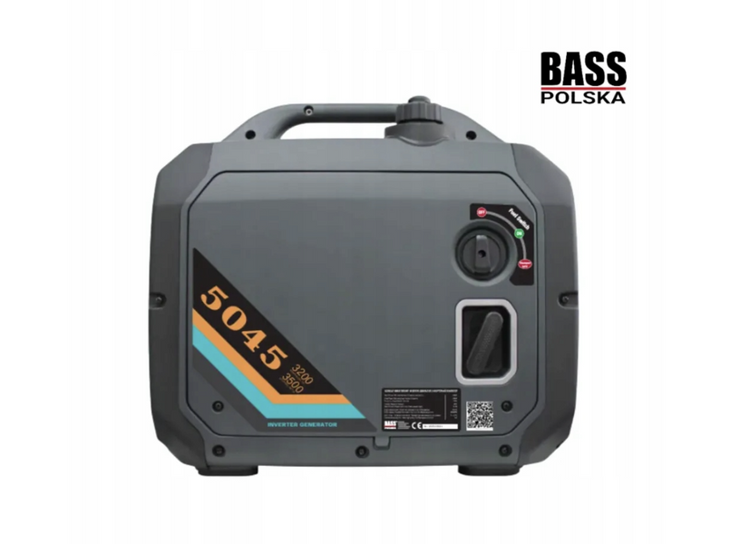 Інверторний бензиновий генератор 3,5 кВт 230В  Bass Polska Sinus Zero чистий синус 5045 фото