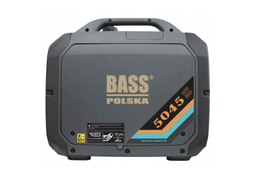 Інверторний бензиновий генератор 3,5 кВт 230В  Bass Polska Sinus Zero чистий синус 5045 фото