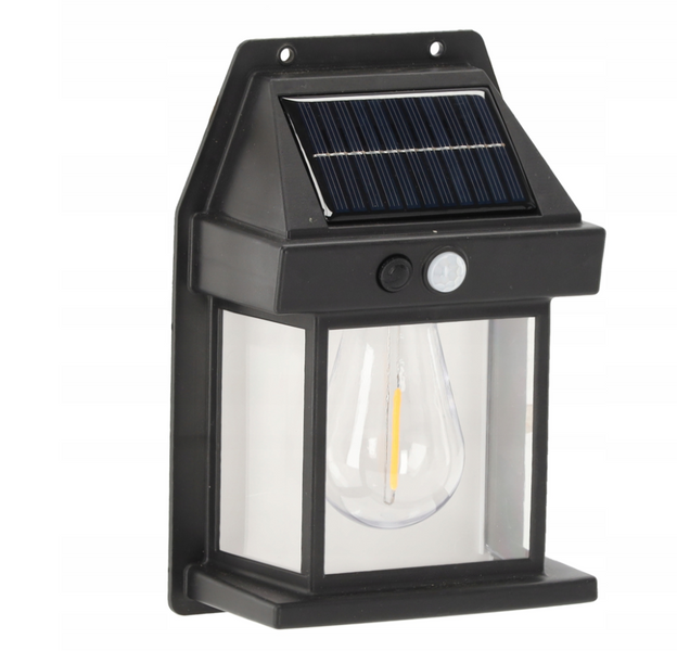 Настенный солнечный светильник GardenLine  SOL5646  500 Лм с датчиком движения 270&deg; | 50 LED | 12&times;17&times;5.8 см | Автономный фонарь на солнечной батарее для двора, фасада, террасы. SOL5646 фото