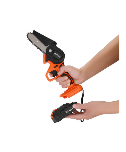 Акумуляторна пила KD10642 21V 4" компактна дискова пила для дерева та ПВХ KD10642_2K фото